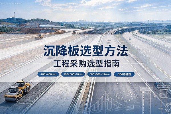 宣州沉降板选择方法