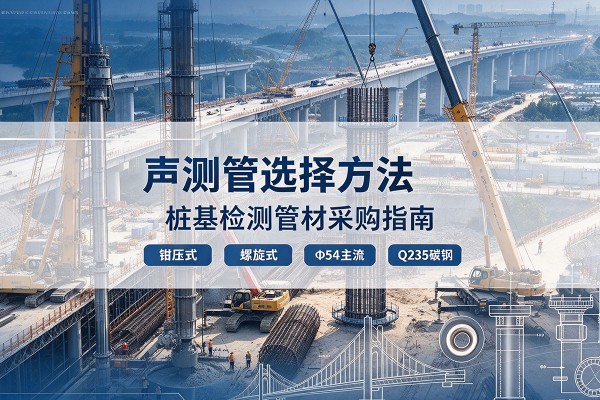宣州声测管选型标准