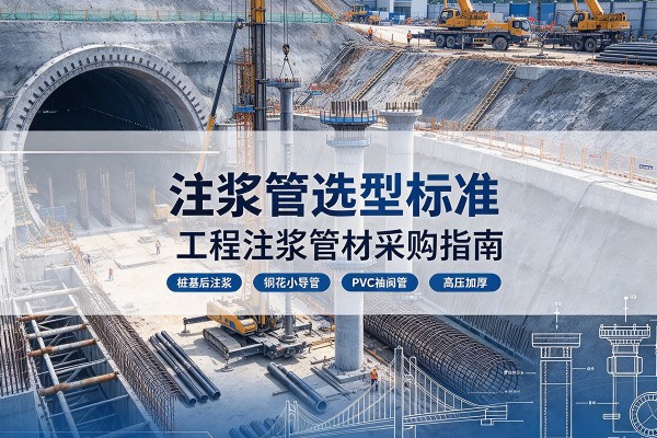 宣州注浆管选型标准