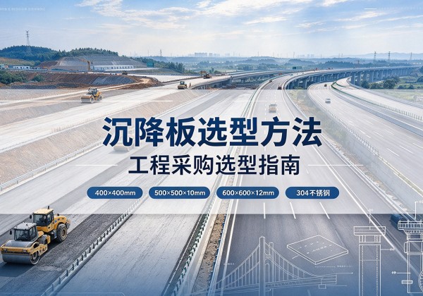 宣州沉降板选择方法